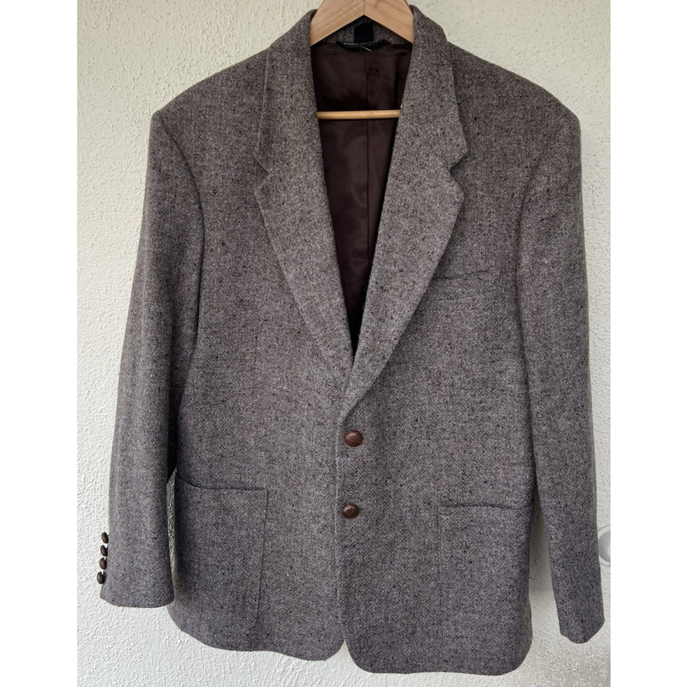 JOHN HENRY VINTAGE TWEED mens slim fit sport coat suit jacket blazer 42 R